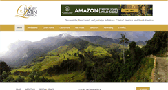 Desktop Screenshot of luxurylatinamerica.com